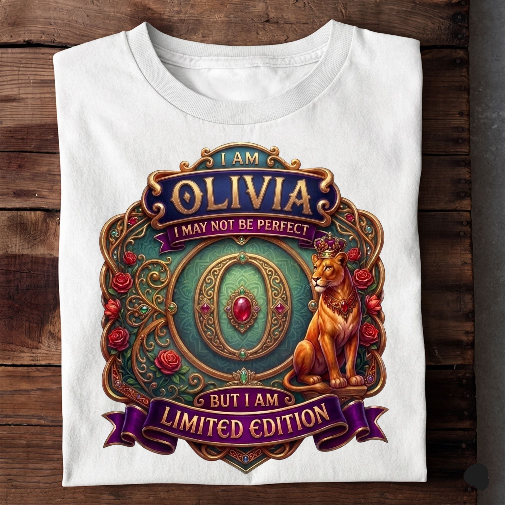 PERSONALISE YOUR NAME TSHIRT FOR WOMEN